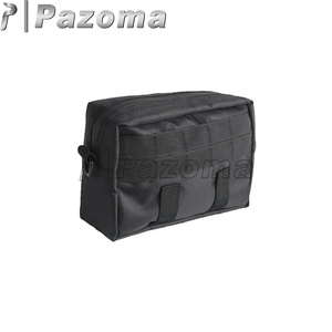 Sac de guidon utilitaire haut de gamme de style club avec fermetures éclair YKK imperméables pour Harley Softail/<span class=keywords><strong>Dyna</strong></span>/Sportster/Street Bob FXBB - Product Image 4