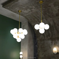 Lustre moderne à LED en albâtre, suspension sphérique naturelle, intensité variable, forme ovale minimaliste, pour salon et salle à manger, garantie 3 ans