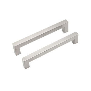 Möbel griff Hardware Küchen schubladen griff und Knopf <span class=keywords><strong>Square</strong></span> Pull Küchen griff - Product Image 6