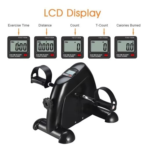 WOT PE04 Customized Home Gym Fitness Training Mini Pedal Exerciser Bike CE Physical Therapy Desk Exercise Bike Disabled Metal
