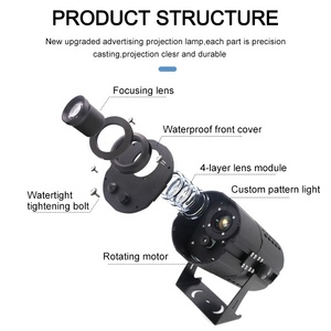 Vente directe usine 300W, conception de logo personnalisée gratuite, <span class=keywords><strong>projecteur</strong></span> Gobo rotatif LED extérieur pour Noël, <span class=keywords><strong>projecteur</strong></span> Gobo laser en promotion - Product Image 3