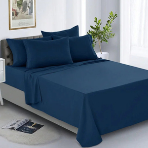 Draps plats respirants de qualité supérieure pour un confort estival – Linge de lit hôtelier et usage résidentiel - Product Image 1