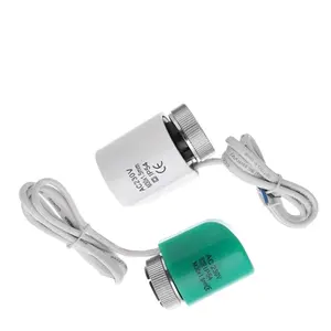 Válvula de Control de Temperatura Constante con Actuador Eléctrico de 230V, Normalmente Abierta/Cerrada, para Calefacción por Suelo Radiante - Product Image 1