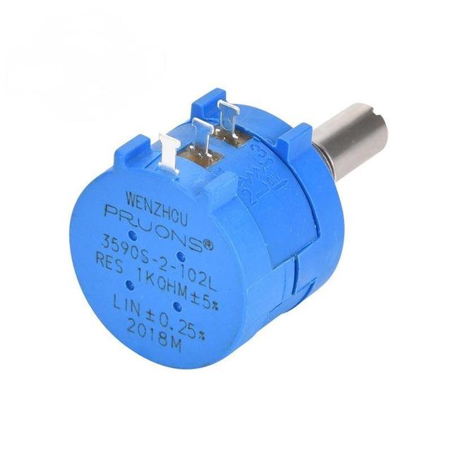 3590 Resist Precision Multiturn Potentiometer Counting Dial Rotary Encoder Potentiometers for Industrial Use