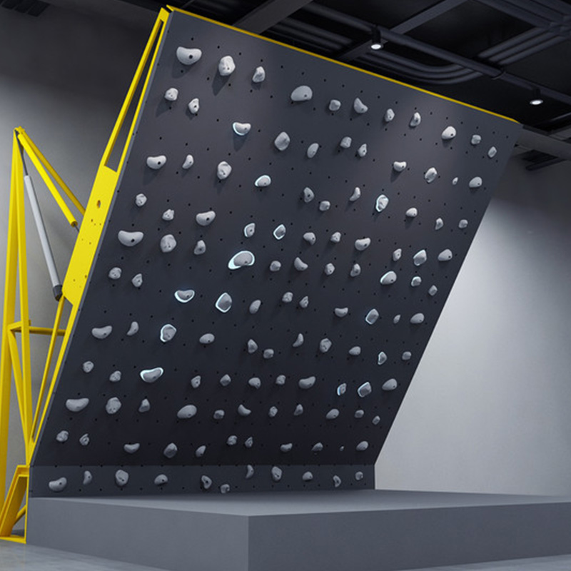 Адаптируемые под требования заказчика рок-н-работай "(plug and play) электрическая регулируемая скалолазная стена для скалолазания держит разрез доска