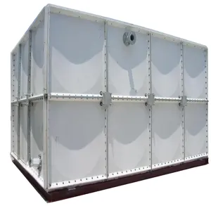 100m3 paneles combinados SMC/GRP/FRP tanque de almacenamiento de agua de grado alimenticio