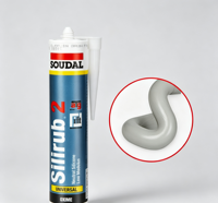 Adhésifs d'étanchéité industriels SOUDAL, silicone imperméable, fabriqué en Chine, OEM