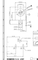 Usine personnalisée DC0005G 3PIN 6.4mm connecteur d'alimentation cc prise d'alimentation cc