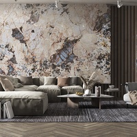 Revêtement mural, meuble TV, plan de travail en granit et quartz, pierre frittée, grandes dalles, carreaux de sol en porcelaine, marbre