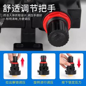 Compresseur d'air industriel à double unité BFC2000, séparateur huile-eau, vanne de régulation de pression BFR, filtre à air pour réduction de pression - Product Image 5