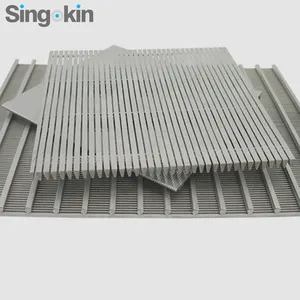 Wedge Wire Screen Johnsons Self Cleaning Stainless Steel Wedge Wire Coanda Water Treatment Intake Coanda Effect Screens