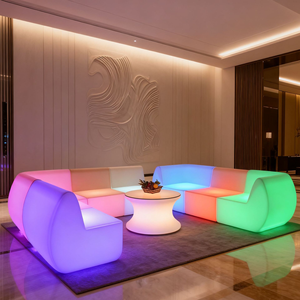 Canapé <span class=keywords><strong>de</strong></span> <span class=keywords><strong>bar</strong></span> lumineux LED pour discothèque, mobilier <span class=keywords><strong>de</strong></span> loisirs, fauteuil lumineux LED coloré pour location <span class=keywords><strong>de</strong></span> fête, canapé <span class=keywords><strong>de</strong></span> <span class=keywords><strong>bar</strong></span> LED - Product Image 2