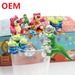 <span class=keywords><strong>PVC</strong></span>-Spielzeug fertigen benutzer definierte 3D Mini Cartoon Kunststoff Miniatur figuren für Cup OEM <span class=keywords><strong>Soft</strong></span> Vinyl Figur Spielzeug benutzer definierte Mini-Figuren - Product Image 5