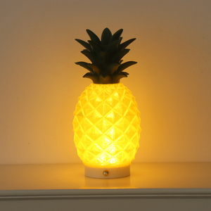 Lámpara de Noche de <span class=keywords><strong>Piña</strong></span> Impresa en 3D, Lámpara de Escritorio LED PLA, Lámpara de Noche Recargable con Batería y Atenuación para Decoración de Dormitorio - Product Image 4