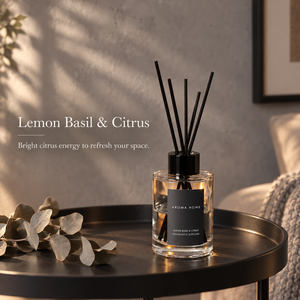 Customized Logo Luxury Glass DIY Environmental Protection Oil <b>Diffuser</b> Aromatherapy Gift Set Long Lasting Alcohol Free - Product Image 3