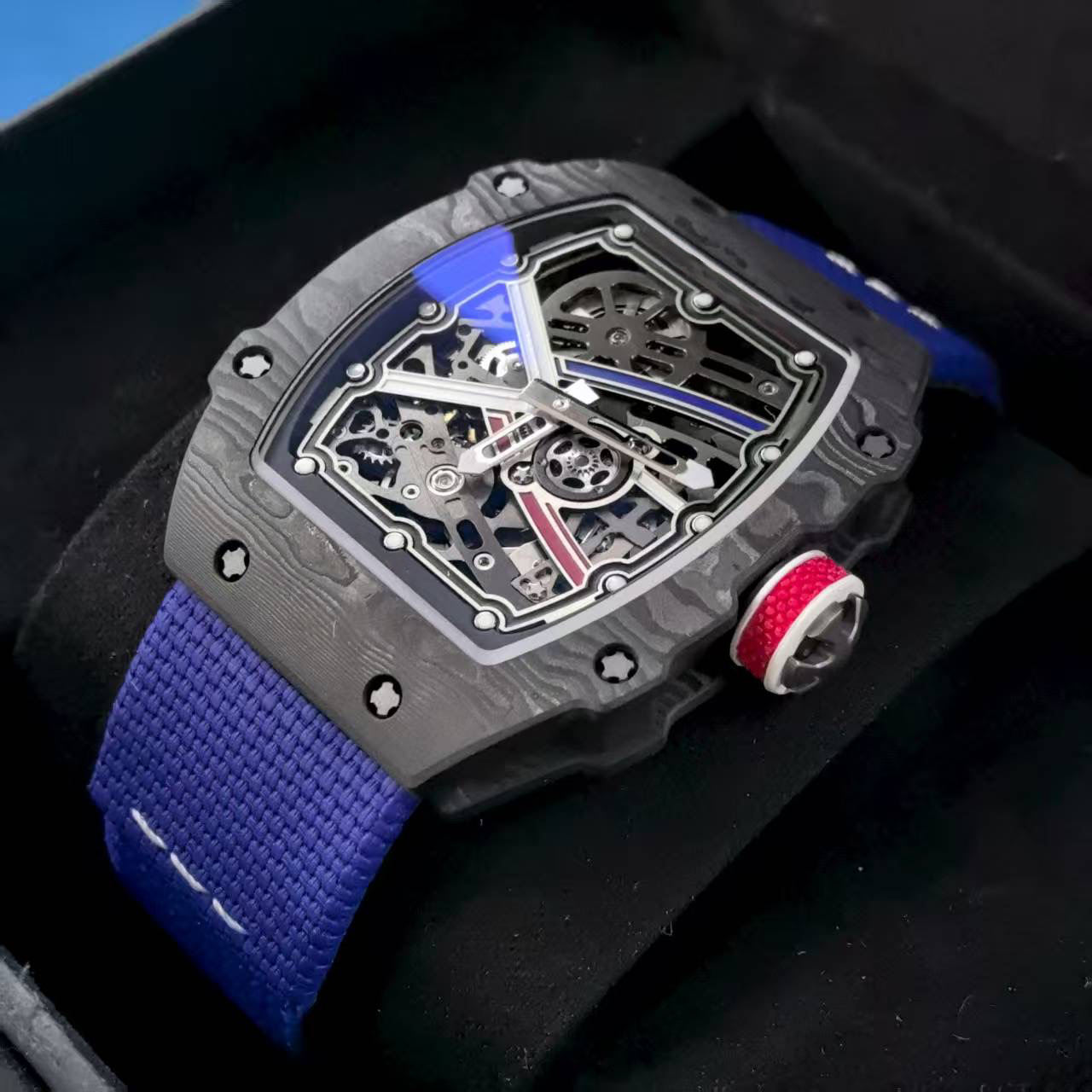 Carbon fiber watch