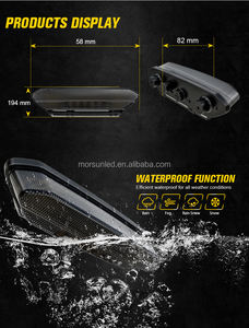 Feu arrière à LED pour Yamaha <span class=keywords><strong>RAPTOR</strong></span> <span class=keywords><strong>350</strong></span> 700, feu de freinage à LED pour Yamaha YFZ 450 ATV - Product Image 3