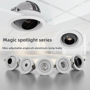 Spot LED encastrable réglable 10W 75mm, CRI élevé 98Ra - Product Image 3