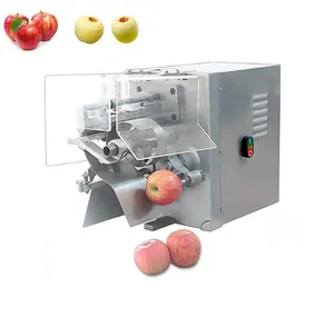 Automatic Mango Peeleing Machine Desktop Small Peach Apple Kiwi Peeling Machine Stainless Steel Apple Fruit Peeler Slicer Cutter