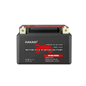 มอเตอร์โซเดียมไอออน6AH 12V 7.8A แบตเตอรี่สตาร์ท235CCA 20C มอเตอร์รถจักรยานยนต์ชีพจรกระแสสูง3000รอบ - Product Image 1
