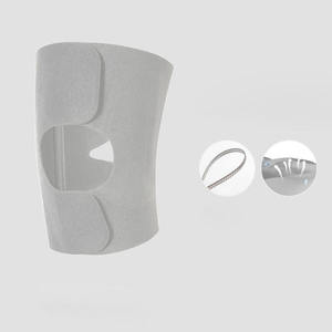 Genouillère à rotule ouverte en gros, support de compression réglable avec stabilisateurs à ressort, genouillère respirante antidérapante - Product Image 5