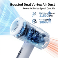 Ventilateur électrique USB à moteur sans balais haute vitesse OEM/ODM avec affichage numérique, batterie 3000 mAh, commande par bouton, idéal pour l'escalade, faible MOQ