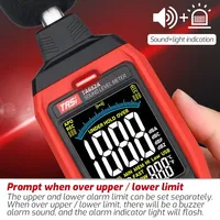 Sonometre numérique TASI TA652B, enregistreur de décibels, 30-130 dB, instrument de mesure du bruit avec connexion de données USB, sonomètre