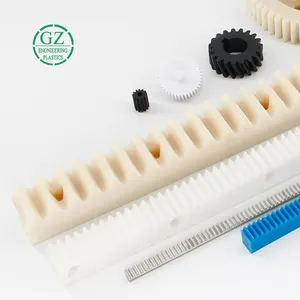 Plastic Injection Moulding Pom Rack Gears Module Fast Production Connectable Gear Racks