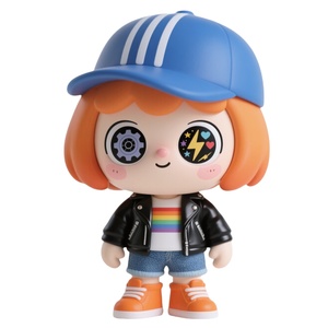 Figura de Acción de Anime Personalizada OEM de PVC, Figura de Dibujos Animados Impresa <span class=keywords><strong>en</strong></span> 3D, Juguete Coleccionable al por Mayor - Product Image 1