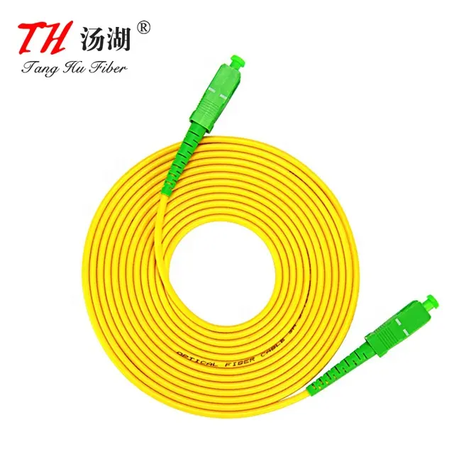 Werkspreis hochwertiges Patch Cord Cable Sc Apc Einzelmodus-Fiberoptik-Patch Cord Abwasserrohre Reinigungsmaschine Tanghu Fiber