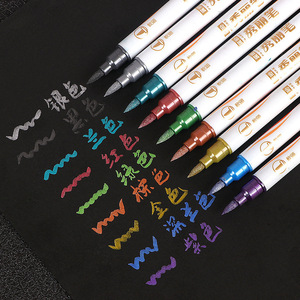 Marcadores Artísticos Yusheng de Doble Punta, a Base de Aceite, de Secado Rápido, para Dibujo, Caligrafía y Diario - Product Image 4