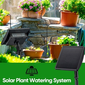 Kit de Riego Automático por Goteo con Energía Solar, Sistema de Riego de Jardín de Plástico con Manguera y Tubo, para Invernaderos y Uso Doméstico - Product Image 2