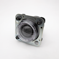 Feux de position avant ronds étanches IP66 10-30V 90mm à faisceau bas DRL pour camions et bus avec homologation E-mark