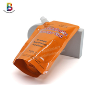 Fabricant de sachets à bec fabricant personnalisé 200ml 250ml emballage de sachets de boisson de poche de gel d'énergie liquide