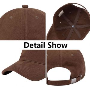 Gorra de Béisbol de Algodón Personalizada para Hombre y Mujer, con Bordado, Color Sólido, para Invierno - Product Image 2