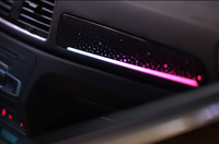 Kit d'éclairage d'ambiance intérieur LED 256 couleurs pour Audi Q3 2013-2018 - Accessoires de décoration