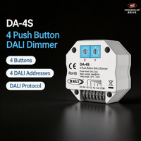 Variateur de lumière à 4 boutons DALI DA-4S