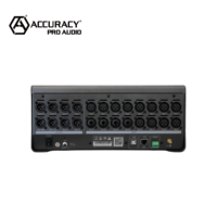 Consola de Mezclas Accuracy Pro Audio DM16PRO de 16 Canales Mezclador de Audio para Grabación en Estudio y Actuaciones en Vivo