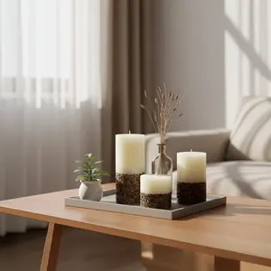 Juego Premium de 3 Velas de Grano de Café MUMHANE - Product Image 2