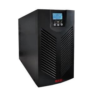 Ups 3kva de doble conversión, onda monofásica en línea, largo tiempo de respaldo