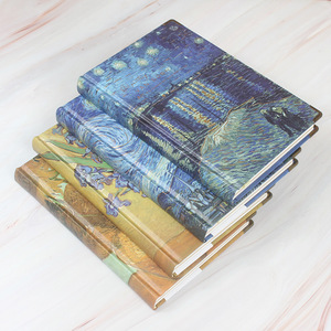 Diario con Copertina Rigida Vintage, Dipinto a Olio di <span class=keywords><strong>Van</strong></span> <span class=keywords><strong>Gogh</strong></span>, Pagine Interne Colorate, Quaderno con Copertina Rigida - Product Image 4