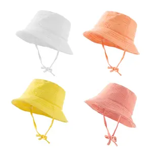 MTBB – chapeau de pêche à large bord, uni, Boone de styliste pour enfants 2022 bob Sun Hat Caps2-8Years
