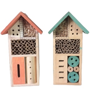 Đơn giản khác nhau bằng GỖ CHIM côn trùng khách sạn/nhà ong - Product Image 2