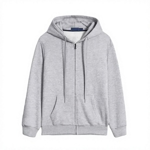เสื้อฮู้ดซิปแบบยูนิเซ็กซ์ ผ้าโพลีเอสเตอร์เฟรนช์เทอร์รี่ 100% หนัก 310 กรัม พิมพ์ลายดิจิตอลแบบพัฟ สำหรับฤดูใบไม้ร่วง เสื้อฮู้ดซิปผู้ชาย - Product Image 2