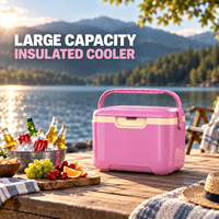 Glacière personnalisée portable isotherme pour aliments et boissons, étanche, en plastique rigide, pour camping et pique-nique, fabrication OEM