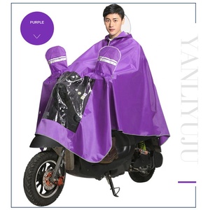 Poncho Unisexe Qingya pour Extérieur Vélos Trottinettes Cyclisme <span class=keywords><strong>Veste</strong></span> Imperméable Moto - Product Image 2