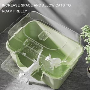 Wholesale Fully Enclosed Detachable <b>Cat</b> Toilet Large <b>Cat</b> <b>Litter</b> <b>Box</b> With Shovel - Product Image 3