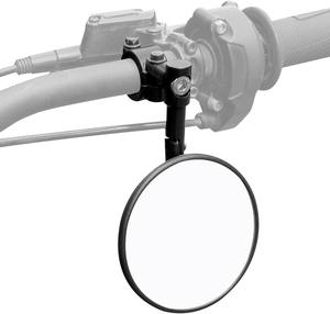 Espejo Retrovisor Plegable Universal Redondo para Motocicleta, Cuatrimoto, Vehículo de Playa, Reflector de Manillar ABS - Product Image 1