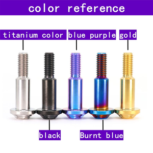 Tornillos de Cabeza Ovalada de Aleación de Titanio, Pernos Métricos DIN, Fijaciones CNC para Motocicleta, Palanca de Freno, Bomba Hidráulica - Product Image 3
