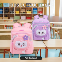 Maßgefertigter Großhandel Unisex Kinder- und Jugendrucksack mit Hahnentrittmuster aus Polyester, Große Kapazität, Wasserdicht, Individuell Anpassbar